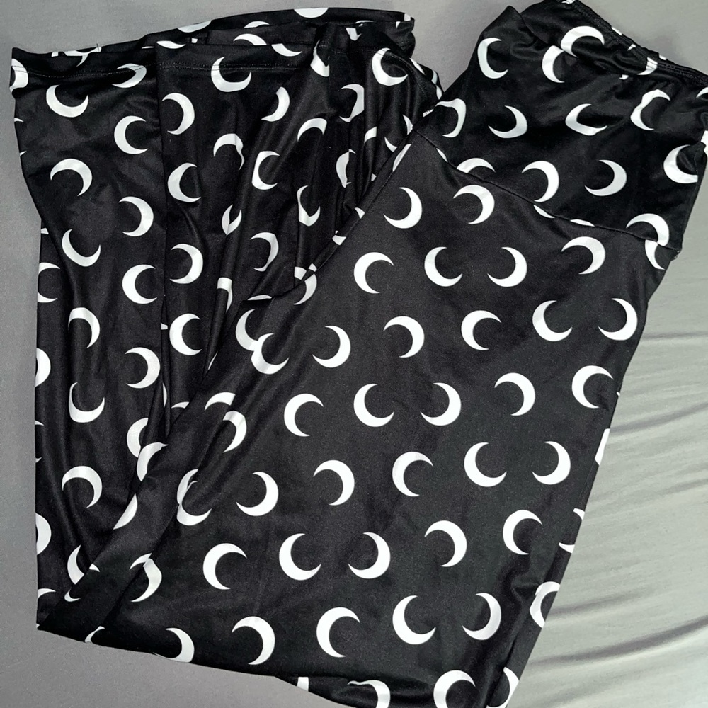 Crescent moon wide leg pants sz XL
